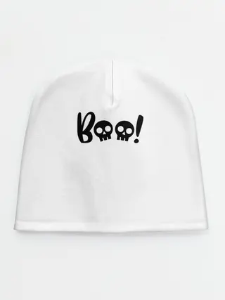 Детская шапка / boo-череп