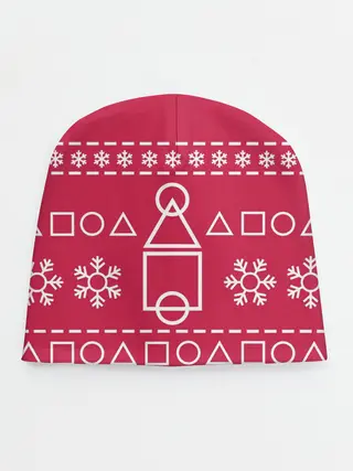 Детская шапка / Новогодний Ojingeo geim.