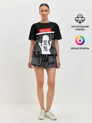 Женская пижама с шортами / HENTAI.