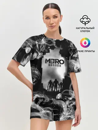 Женская пижама с шортами / Metro Exodus