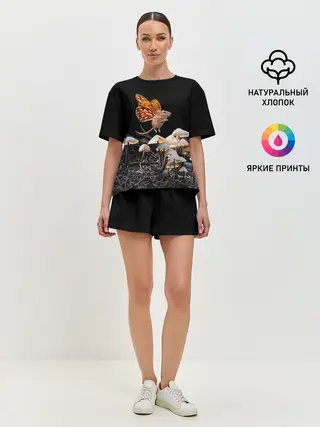 Женская пижама с шортами / Hover