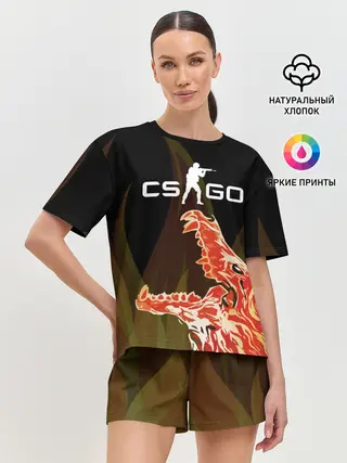 Женская пижама с шортами / CS:GO - Howl