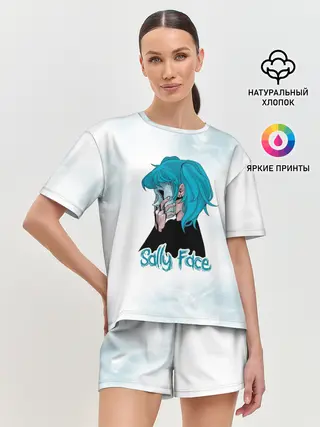 Женская пижама с шортами / Sally Face
