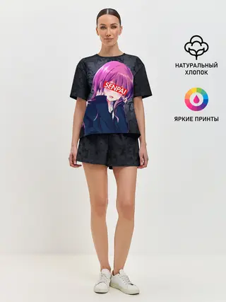 Женская пижама с шортами / Anime