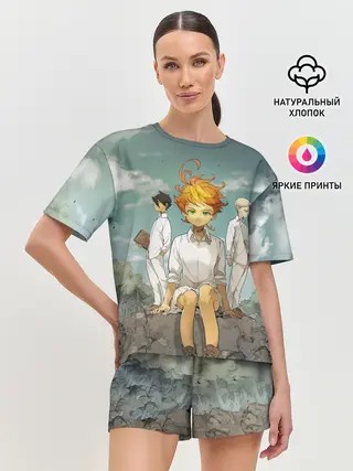 Женская пижама с шортами / The Promised Neverland