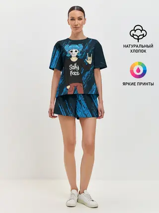 Женская пижама с шортами / Sally Face по Року