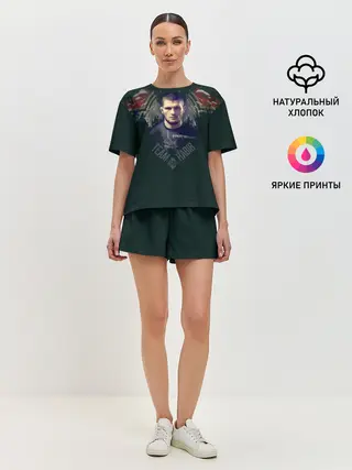 Женская пижама с шортами / Хабиб Нурмагомедов