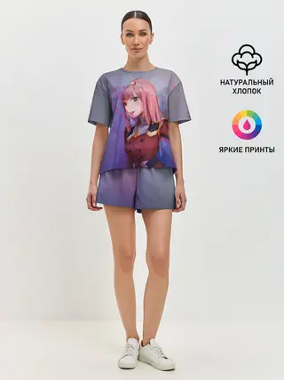 Женская пижама с шортами / Любимый во Франкcе