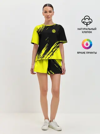 Женская пижама с шортами / FC Borussia 2018 Original