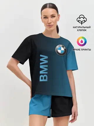 Женская пижама с шортами / BMW