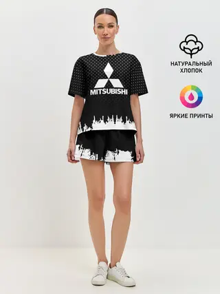 Женская пижама с шортами / Mitsubishi