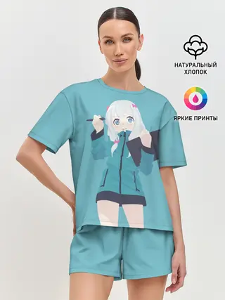 Женская пижама с шортами / Sagiri Izumi