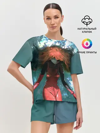 Женская пижама с шортами / Rei Ayanami
