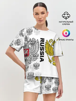Женская пижама с шортами / Russia