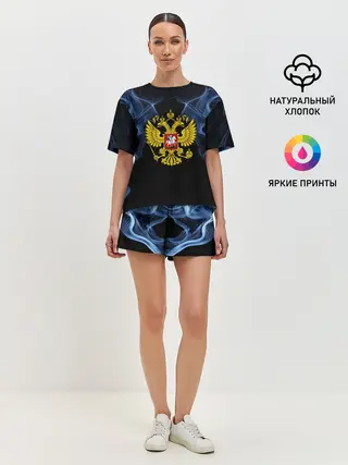 Женская пижама с шортами / Россия