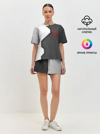 Женская пижама с шортами / Opel sport uniform auto