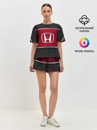 Женская пижама с шортами / HONDA SPORT