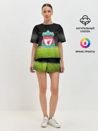 Женская пижама с шортами / LIVERPOOL