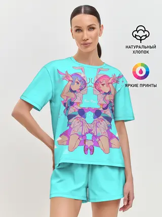 Женская пижама с шортами / Rem Ram