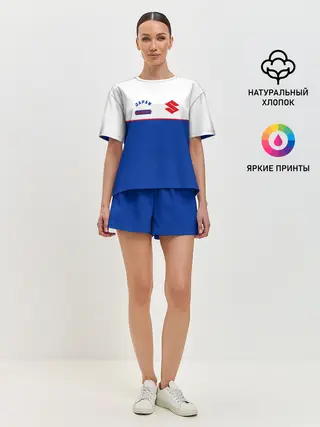 Женская пижама с шортами / Suzuki