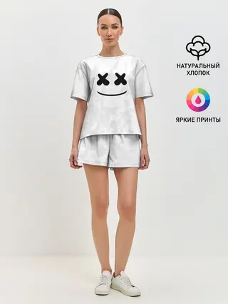 Женская пижама с шортами / MARSHMELLO