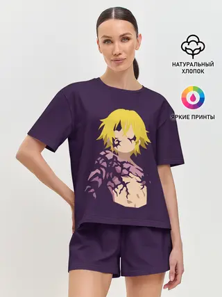 Женская пижама с шортами / Мелиодас