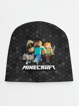 Детская шапка / Minecraft / Майнкрафт