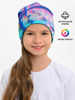 Детская шапка / ГАВАЙИ ГЛИТЧ