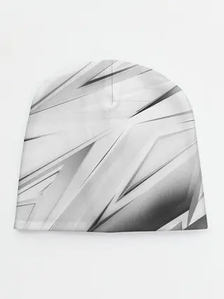 Детская шапка / GEOMETRY STRIPES WHITE