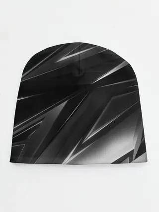 Детская шапка / GEOMETRY STRIPES BLACK & WHITE
