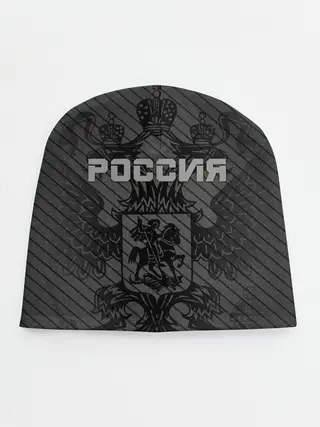 Детская шапка / Россия карбон