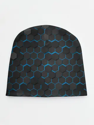 Детская шапка / OCTAGON голубой