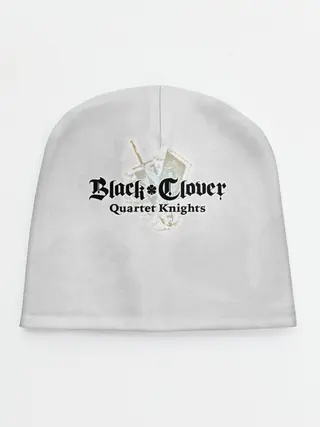 Детская шапка / Чёрный клевер Quartet Knights