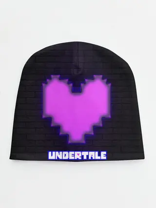 Детская шапка / UNDERTALE PURPLE HEART