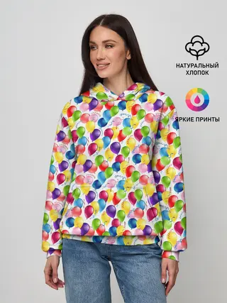 Женское худи / Воздушные Шары