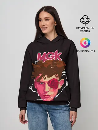 Женское худи / Rose in eye