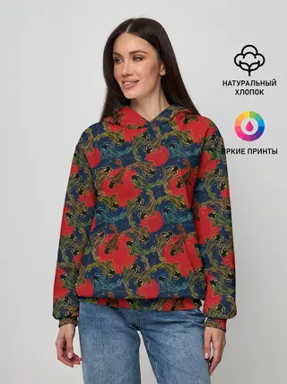 Женское худи / Карпы