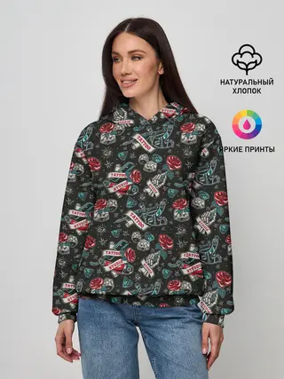 Женское худи / TATTOO