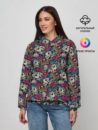 Женское худи / Тату
