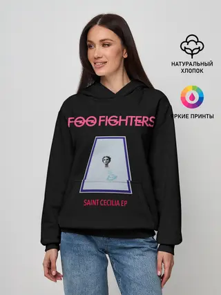 Женское худи / Saint Cecilia - Foo Fighters