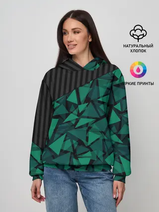 Женское худи / Геометрический узор