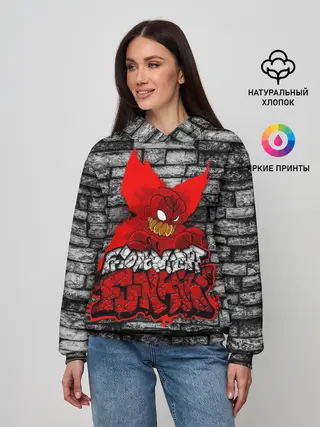 Женское худи / Friday Night Funkin TrickyWall