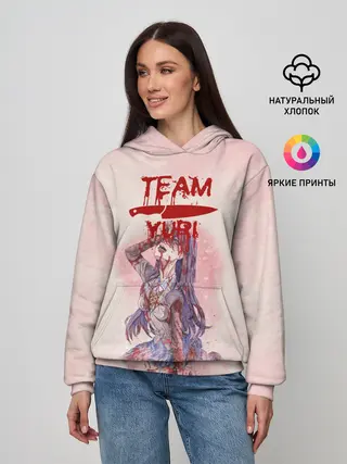 Женское худи / Team Yuri | Доки Доки