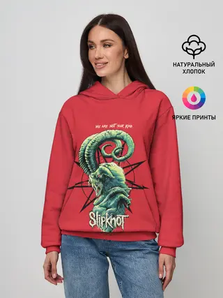 Женское худи / SLIPKNOT | СЛИПКНОТ