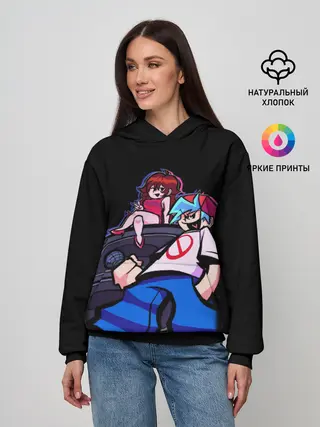 Женское худи / Бойфренд и Герлфренд FNF