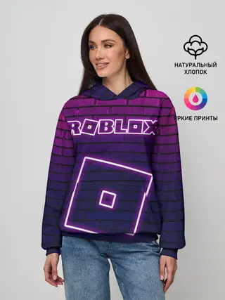 Женское худи / ROBLOX / РОБЛОКС / НЕОН
