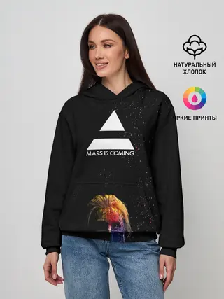 Женское худи / MARS IS COMING 30StM