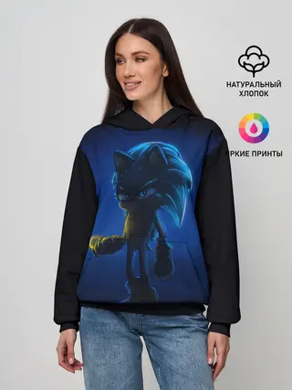 Женское худи / SONIC | СОНИК