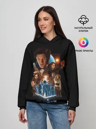Женское худи / Doctor who team