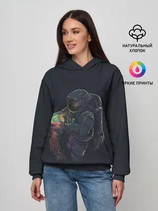 Женское худи / Космическая медуза